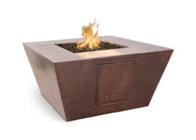 The Outdoor Plus Redan 36" Square Fire Pit - Metal Collection The Outdoor Plus