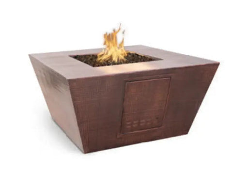 The Outdoor Plus Redan 36" Square Fire Pit - Metal Collection The Outdoor Plus