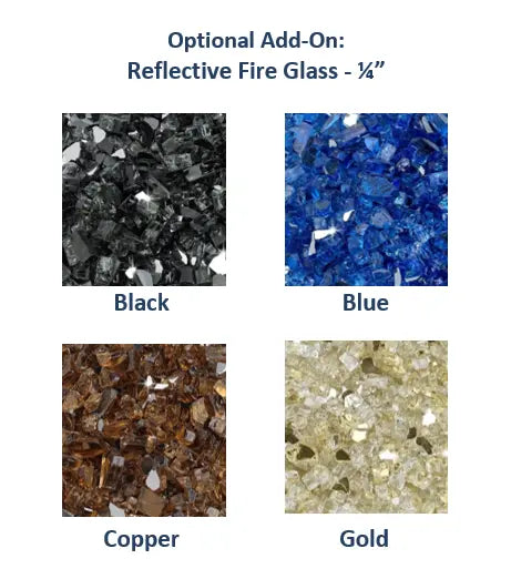 The Outdoor Plus Redan 36" Square Fire Pit - Metal Collection The Outdoor Plus