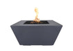 The Outdoor Plus Redan 36" Square GFRC Concrete Fire Pit The Outdoor Plus
