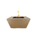 The Outdoor Plus Redan 36" Square GFRC Concrete Fire Pit The Outdoor Plus