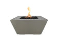 The Outdoor Plus Redan 36" Square GFRC Concrete Fire Pit The Outdoor Plus