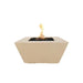 The Outdoor Plus Redan 36" Square GFRC Concrete Fire Pit The Outdoor Plus