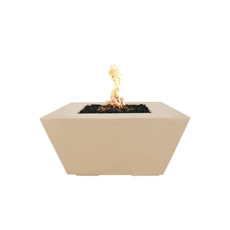 The Outdoor Plus Redan 36" Square GFRC Concrete Fire Pit The Outdoor Plus