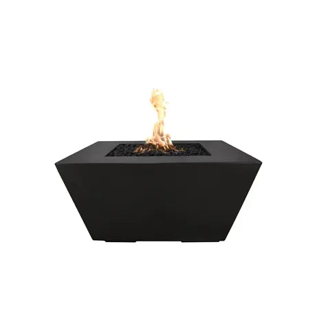 The Outdoor Plus Redan 36" Square GFRC Concrete Fire Pit The Outdoor Plus