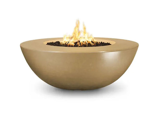The Outdoor Plus Sedona 48" GFRC Concrete Fire Pit - Wide Ledge The Outdoor Plus