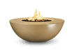 The Outdoor Plus Sedona 48" GFRC Concrete Fire Pit - Wide Ledge The Outdoor Plus