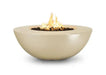 The Outdoor Plus Sedona 48" GFRC Concrete Fire Pit - Wide Ledge The Outdoor Plus