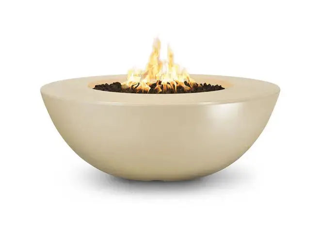 The Outdoor Plus Sedona 48" GFRC Concrete Fire Pit - Wide Ledge The Outdoor Plus