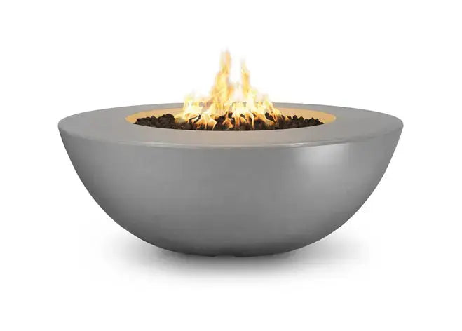 The Outdoor Plus Sedona 48" GFRC Concrete Fire Pit - Wide Ledge The Outdoor Plus