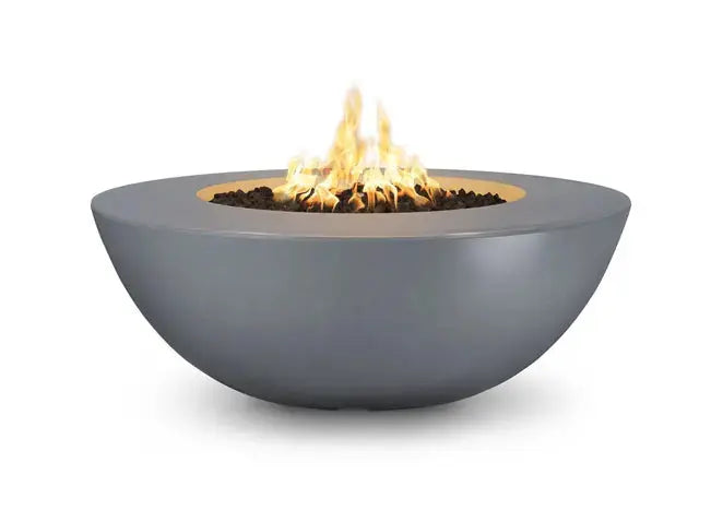 The Outdoor Plus Sedona 48" GFRC Concrete Fire Pit - Wide Ledge The Outdoor Plus