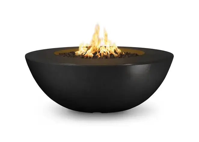 The Outdoor Plus Sedona 48" GFRC Concrete Fire Pit - Wide Ledge The Outdoor Plus