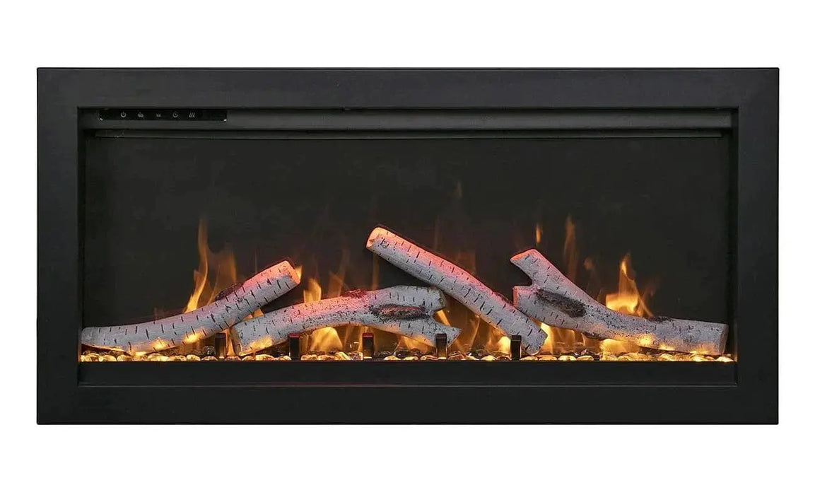 Amantii Symmetry Smart Indoor/Outdoor Electric Fireplace Amantii
