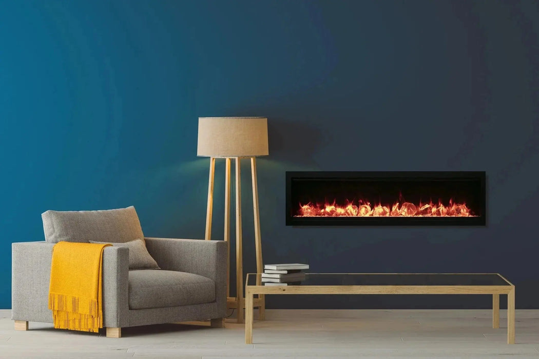 Amantii Symmetry Smart Indoor/Outdoor Electric Fireplace Amantii