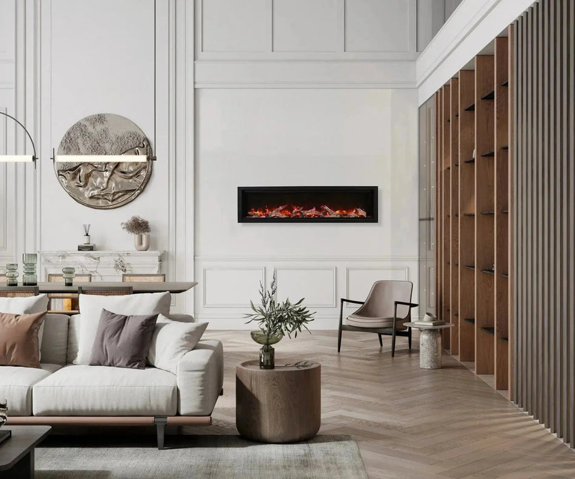 Amantii Symmetry Smart Indoor/Outdoor Electric Fireplace Amantii