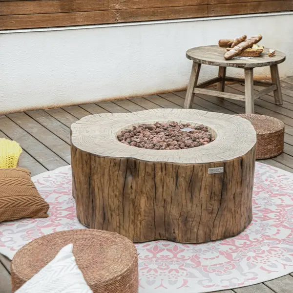 Elementi Manchester 42 Inch Concrete Fire Table Elementi