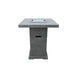 Square Metal Fire Pit Cover for Rova and Montreal Fire Table Elementi