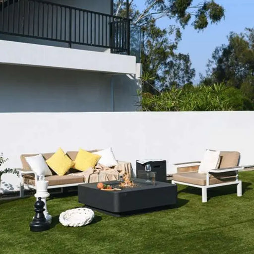 Elementi Plus Bergamo 42" Fire Table - Dark Gray Elementi Plus