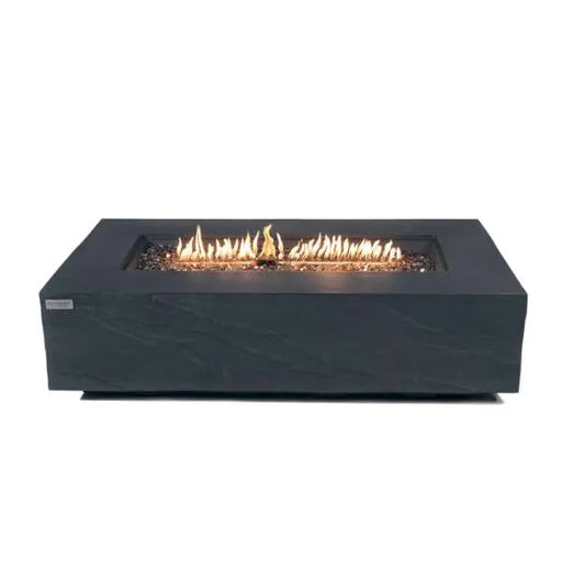 Elementi Plus Cape Town 56" Sandstone Fire Table - Slate Black Elementi Plus
