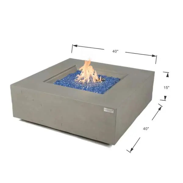 Elementi Plus Capertee 40" Sandstone Fire Table - Space Gray Elementi Plus