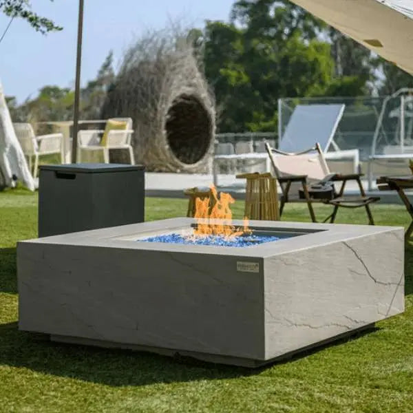 Elementi Plus Capertee 40" Sandstone Fire Table - Space Gray Elementi Plus