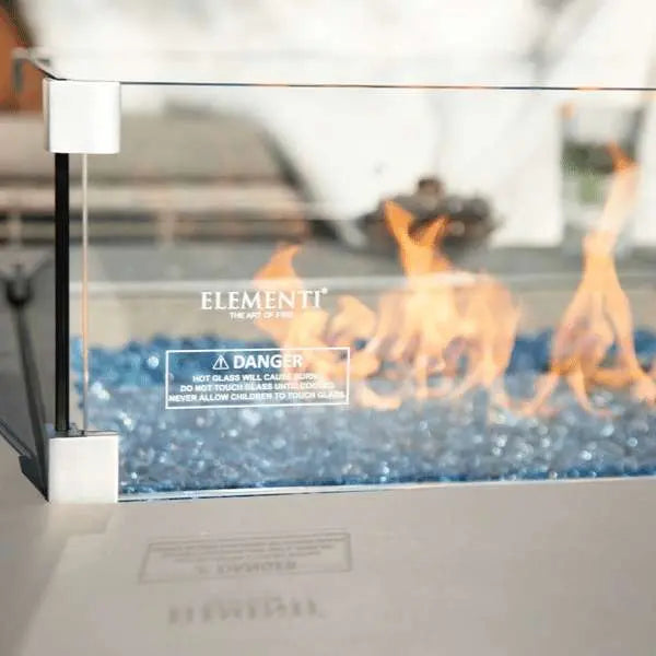 Elementi Plus Lucerne 42" Fire Table - Light Gray Elementi Plus