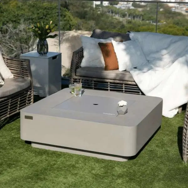Elementi Plus Lucerne 42" Fire Table - Light Gray Elementi Plus