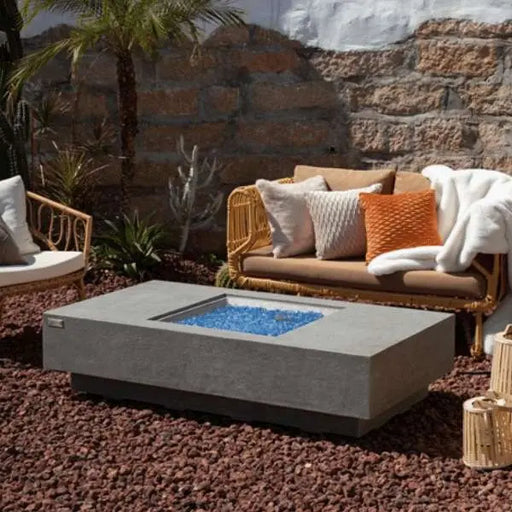 Elementi Plus Monte Carlo 60" Fire Table - Light Gray Elementi Plus