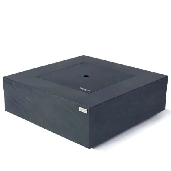 Elementi Plus Roraima 40" Sandstone Fire Table - Slate Black Elementi Plus