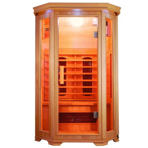 SunRay Heathrow 2 Person Indoor Infrared Sauna SunRay Saunas