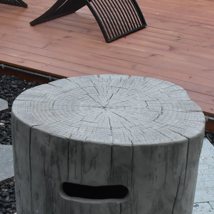 Manchester Cast Concrete Tank Cover in Gray ONB01-118CG Elementi