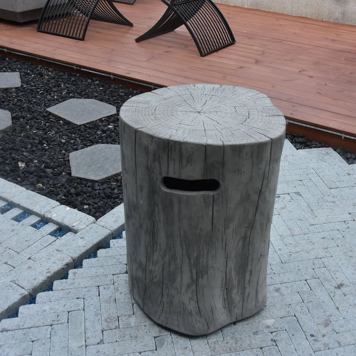Manchester Cast Concrete Tank Cover in Gray ONB01-118CG Elementi