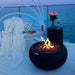 Modeno York Round Concrete Fire Bowl Modeno