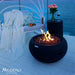 Modeno York Round Concrete Fire Bowl Modeno