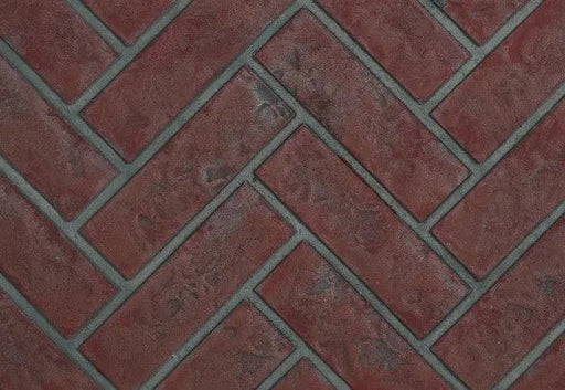Napoleon Decorative Brick Panels Old Town Red Herringbone For Outdoor Fireplaces - GSS36 Napoleon Hearth