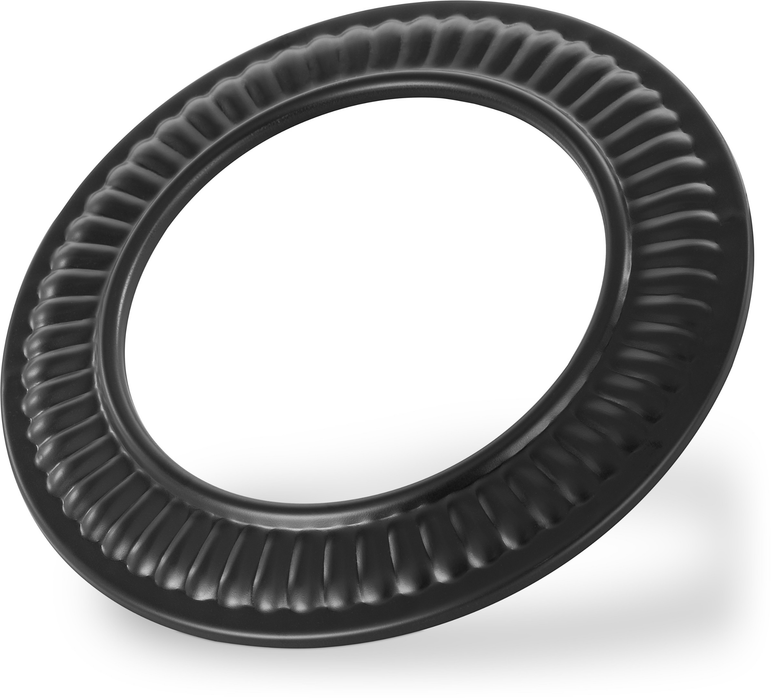 Napoleon black trim collar, 6 inch diameter