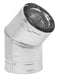 Napoleon 4"/7" Direct Vent Rigid Vent Components - Swivel Elbow - 45 Degree, Carton Qty 4 Napoleon Hearth