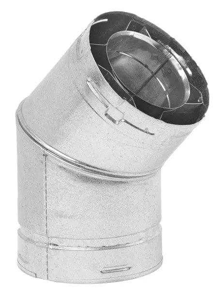 Napoleon 5"/8" Direct Vent Rigid Vent Components - Swivel Elbow - 45 Degree, Carton Qty 4 Napoleon Hearth