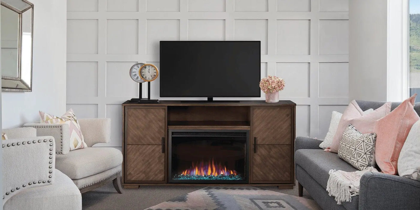 Napoleon Essential™ Series - The Charlotte Electric Mantel Package Electric Fireplace Napoleon Hearth