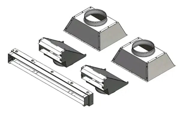 Napoleon Ducted Heat Management Front Discharge Kit (38/50) Napoleon Hearth