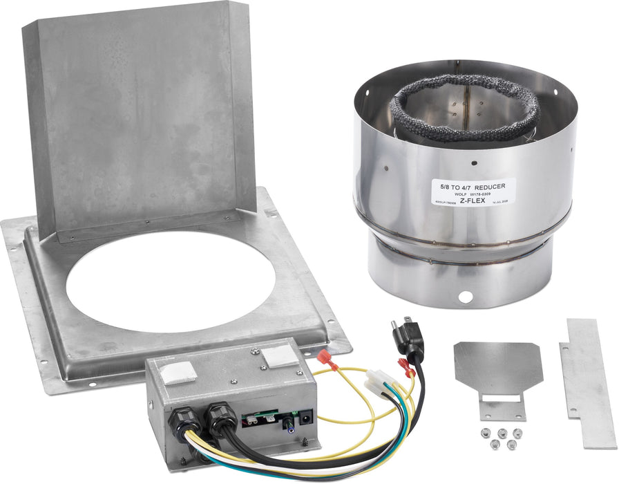 Napoleon PVAL50 power vent adaptor kit with terminal and wiring