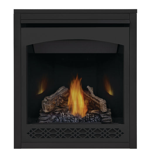 Napoleon Black Heritage Decorative Safety Barrier For Ascent™ Series Gas Fireplace - Black Heritage safety barrier on a Napoleon Ascent B30 fireplace