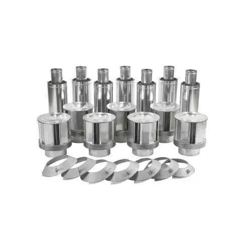 Napoleon 5"/8" Direct Vent Flex Vent Components - Roof Terminal Kit - Bulk Pack of 7 Napoleon Hearth