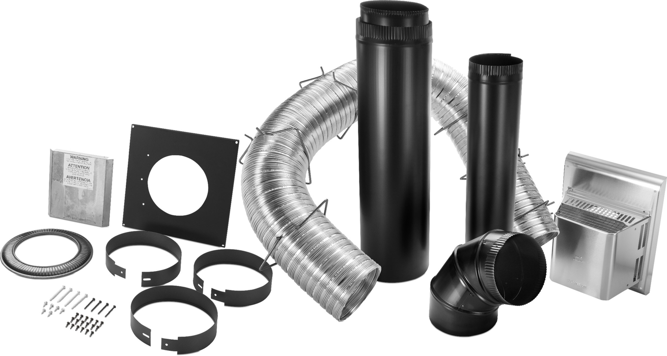 Napoleon GD-175 wall terminal kit with pipe sections