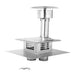 Napoleon Direct Vent Gas inserts Vent Components - Terminal, High Wind Co-Linear Napoleon Hearth
