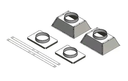 Napoleon Ducted Heat Management Termination Plates (38/50) (For Vector Fireplace Only) Napoleon Hearth
