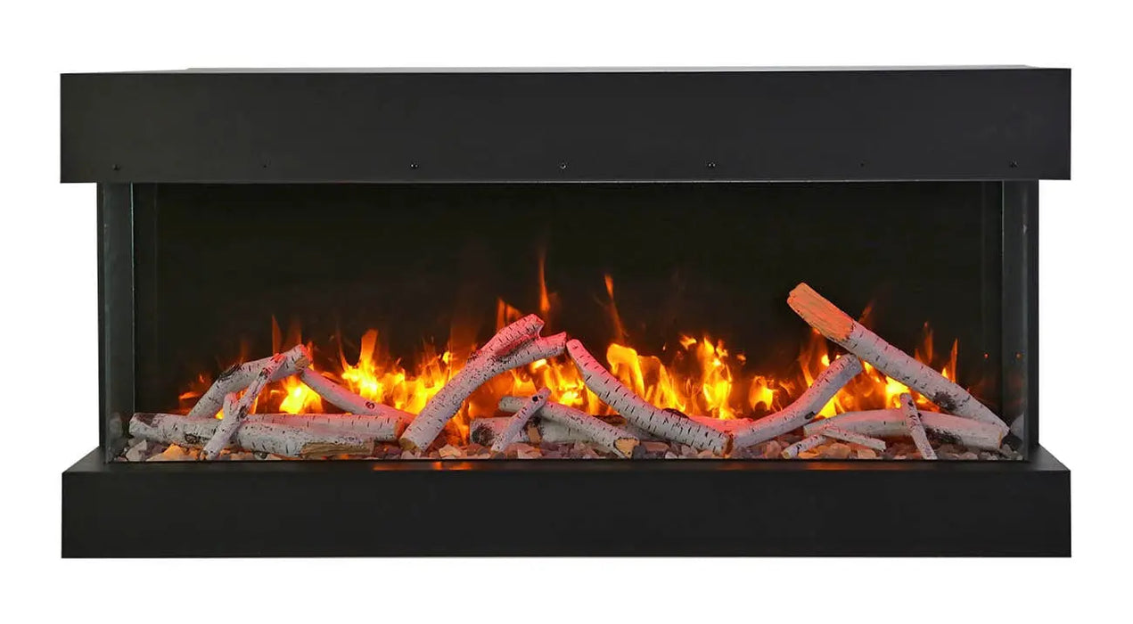 Remii Bay Slim 50" 3 Sided Electric Fireplace Remii