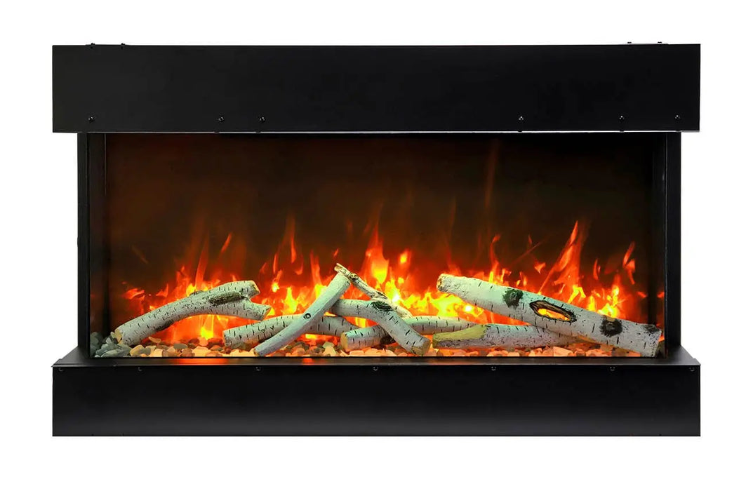 Remii Bay Slim 50" 3 Sided Electric Fireplace Remii