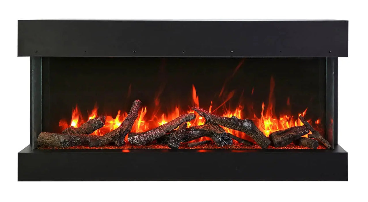 Remii Bay Slim 50" 3 Sided Electric Fireplace Remii