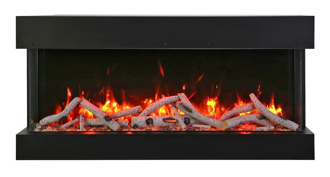 Remii Bay Slim 50" 3 Sided Electric Fireplace Remii